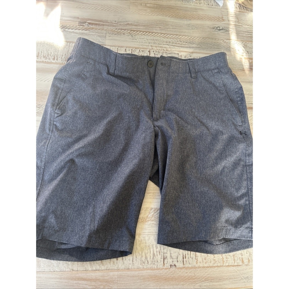 Under Armour Men's Golf Performance Pants Straight Poly Gray Sz 36 Flex Waist